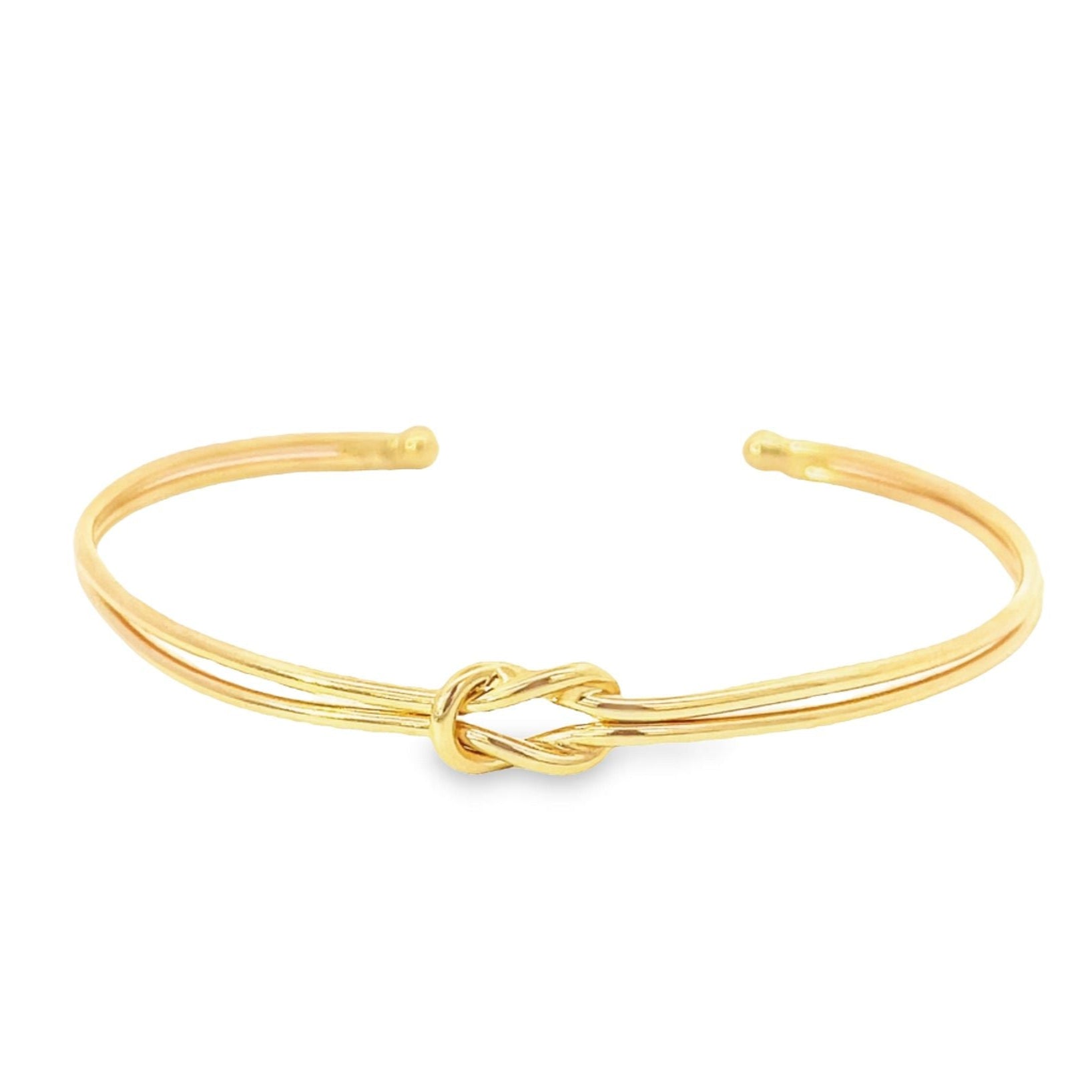 Thin Knot Bangle (B77)-0